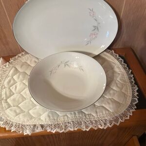 Carriage House platter and serving bowl